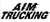 Aim Trucking Logotype