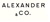Alexander &CO. Logotype