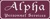 Alpha Personnel Services Logotype