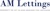 AM Lettings Logotype
