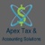 Apex Tax and Accounting Solution Logotype