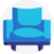 blue chair digital Logotype