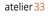 ATELIER 33 Logotype