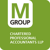 M Group Chartered Accountants Logotype