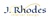 J Rhodes Interior Design Inc Logotype