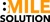 8 Mile Solution Logotype