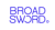 Broadsword Event House Logotype