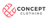 Concept Clothing Textiles Logotype