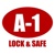 A-1 Lock & Safe Carlsbad CA Logotype