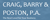 Craig, Barry & Poston, P.A. Logotype