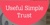 Useful Simple Trust Logotype