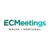 ECMeetings Malta & Portugal Logotype