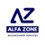 Alfa Zone Businessmen Services Logotype