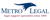 METRO LEGAL Logotype