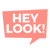 HEY LOOK! Content & Social Logotype