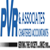 P V R & Associates Logotype