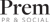 PREM PR & Social Logotype