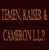 Temen, Kaiser & Cameron L.L.P. Logotype