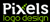 Pixels Logo Design Logotype