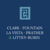 Clark, Fountain, La Vista, Prather & Littky-Rubin Logotype