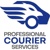Professional Courier Services Logotype