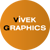 Vivek Graphics Logotype
