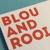Blou and Rooi Logotype
