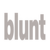 Blunt Logotype