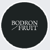 bodron+fruit Logotype
