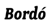 Bordó Logotype