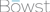 Bowst Logotype