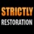 Strictly Cleaning Restoration Logotype