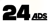 24 ADS Logotype