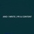 And I Write | PR & Content Logotype