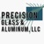 Precision Glass & Aluminum, LLC. Logotype