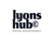LYONS HUB Design Agency Logotype