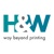H&W Printing, Inc Logotype