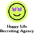 Happy Life Recruiting Agency LLC Logotype