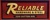 Reliable Hardware and Steel Logotype