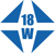 18 Wheels Warehousing and Trucking Logotype