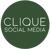 Clique Social Media Logotype