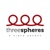 Three Spheres Video Production Logotype