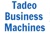Tadeo Business Machines Logotype