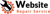 Website Repair Service Logotype