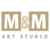 M & M Art Studio, Inc. Logotype