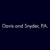 Davis and Snyder, P.A. Logotype