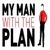 My Man With The Plan Logotype