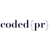 coded {pr} Logotype