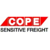 Cope Sensitive Freight Logotype