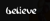 Believe Diseño Creativo Logotype